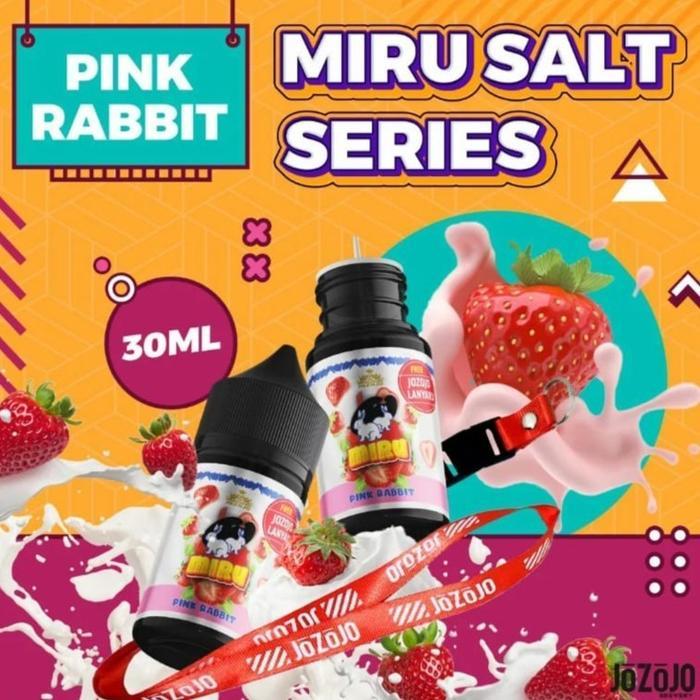 UA MIRU PINK RABBIT 30ML STRAWBERRY MILK 30MG
