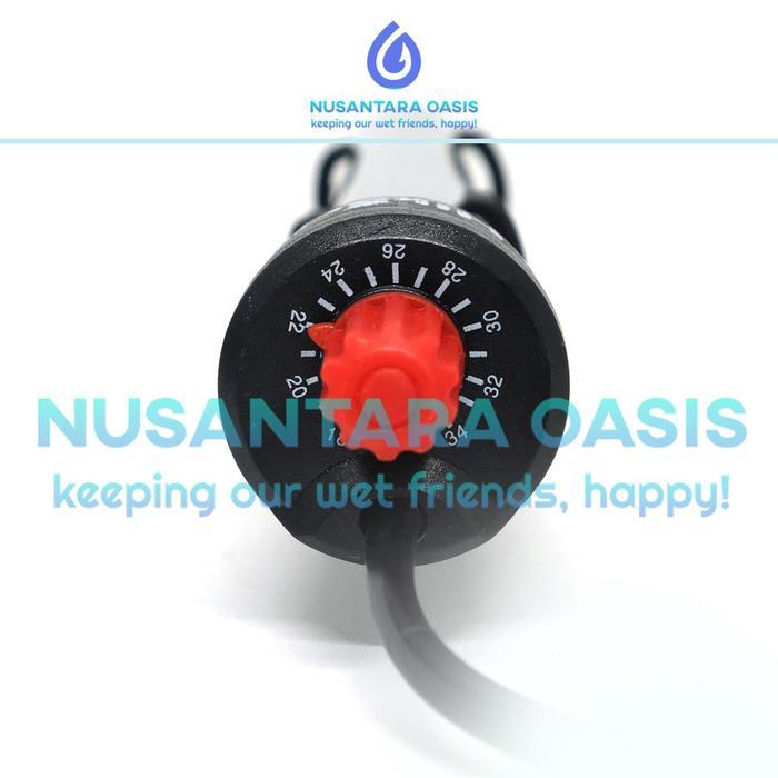 > HEATER AQUARIUM HT 304 STAINLESS PENGHANGAT AIR 25 WATT , 50 WATT