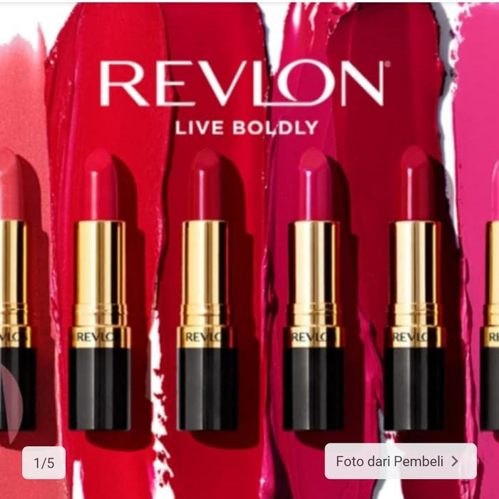 revlon lipstik superlustrous original [kualitas terbaik]