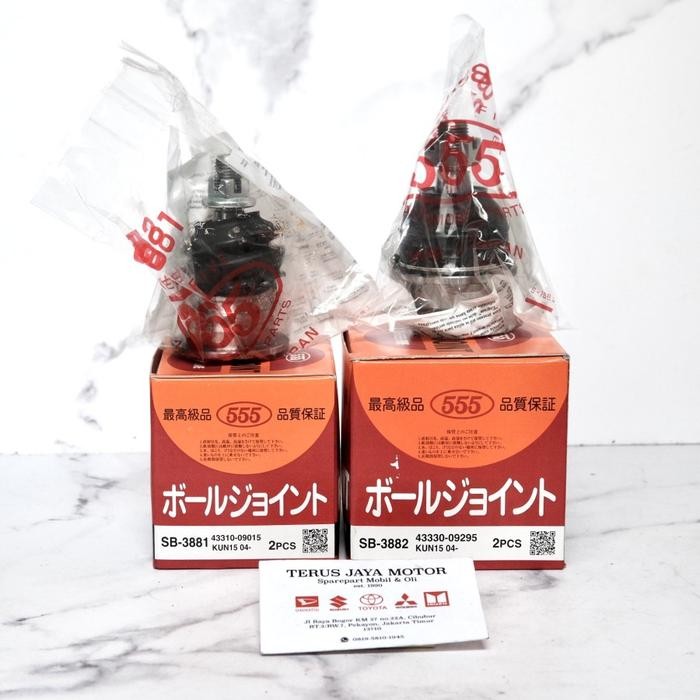 Jual Ball Joint Atas Dan Bawah Toyota Innova Fortuner Asli 555 Jepang - Bal