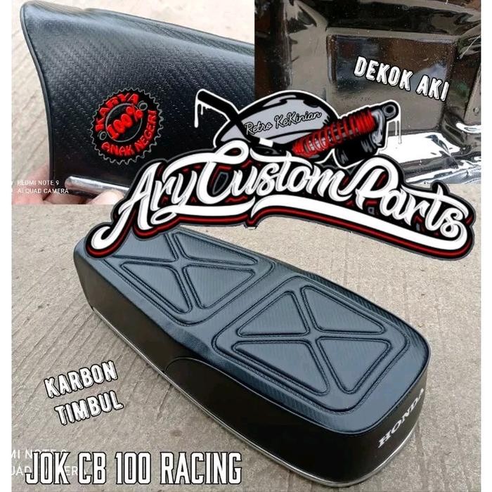 Jok Cb 100 Cb Racing Alas Wadah Aki
