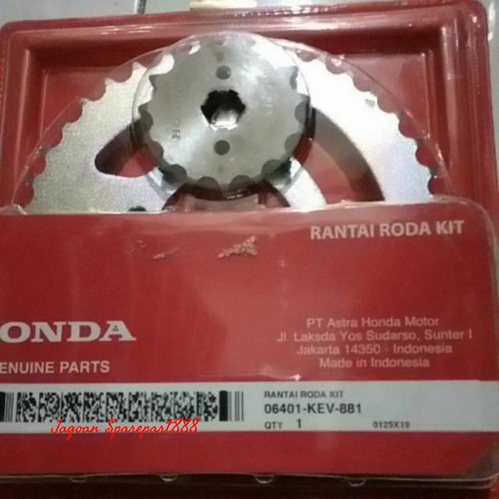 Gearset Supra / Girset / Rantai Roda (06401-Kev-881)