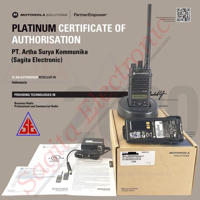 Ht Motorola Xir-P6620I Tia Vhf 136-174 Mhz / Xirp6620I P6620I P 6620I