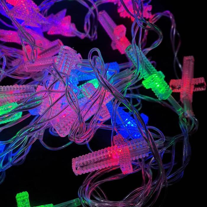 Lampu Pohon Natal Salib LED