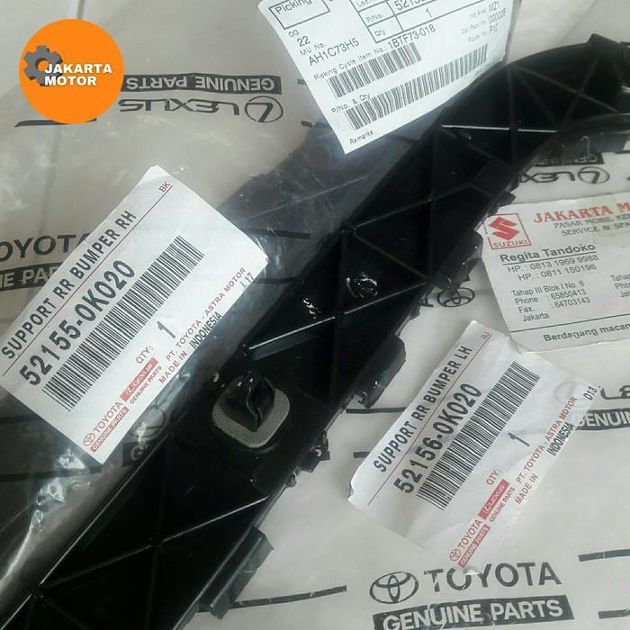 Braket Bemper Belakang Toyota Innova Ori 2005-2015