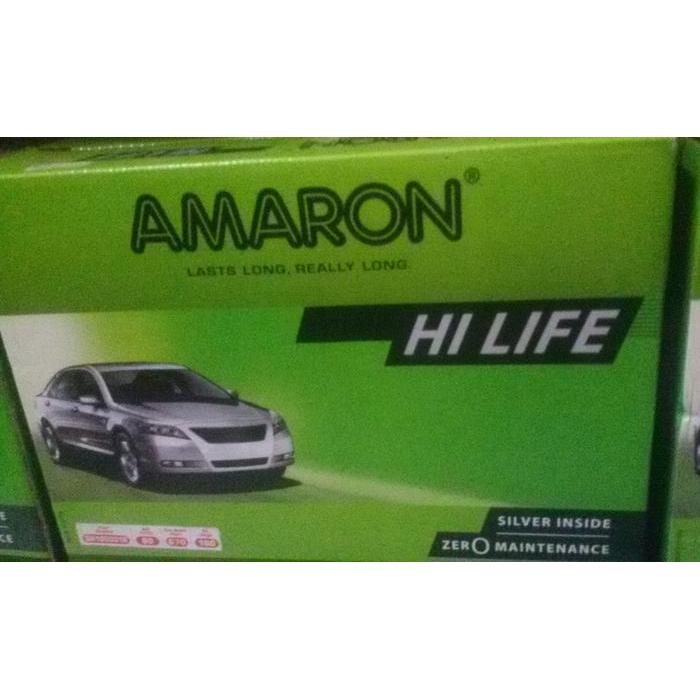 Aki Mobil L300 Amaron Hilife N70Z 80Ah Garansi 1 Tahun
