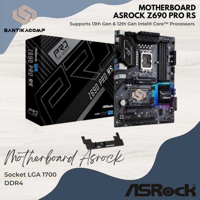 MOTHERBOARD ASROCK Z690 PRO RS LGA1700 - ASROCK Z690 PRO RS TERLARIS