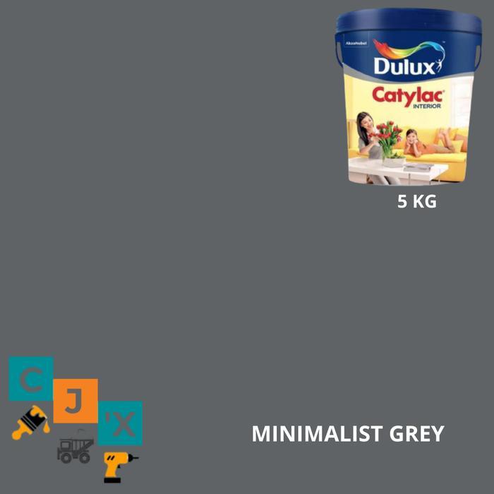 Minimalis Grey Catylac Tinting -Cat Tembok Dulux Catylac Interior 5 Kg