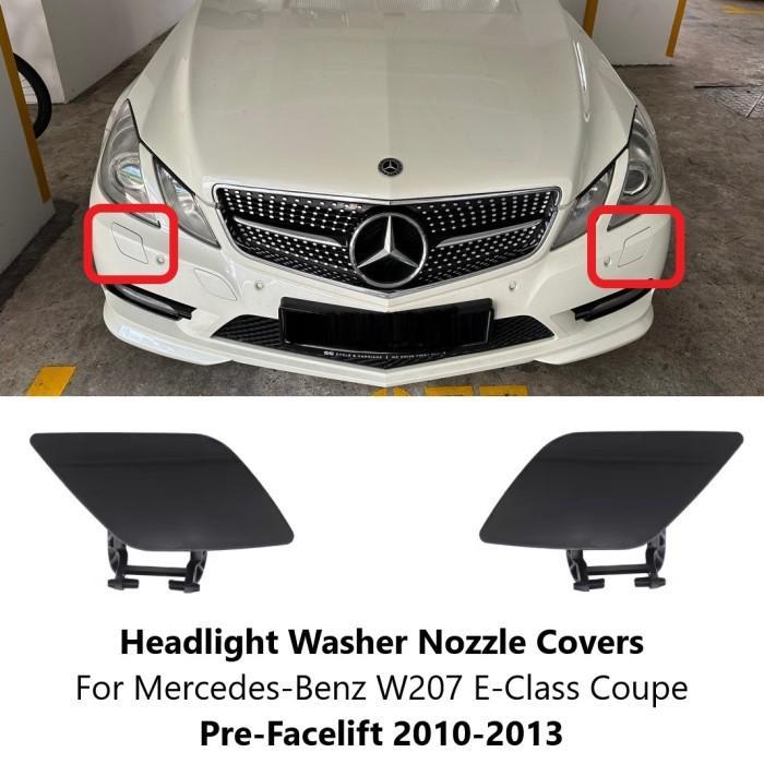 Nozzle Washer Cover Tutup Lampu Bumper Mercedes W207 E250 Coupe