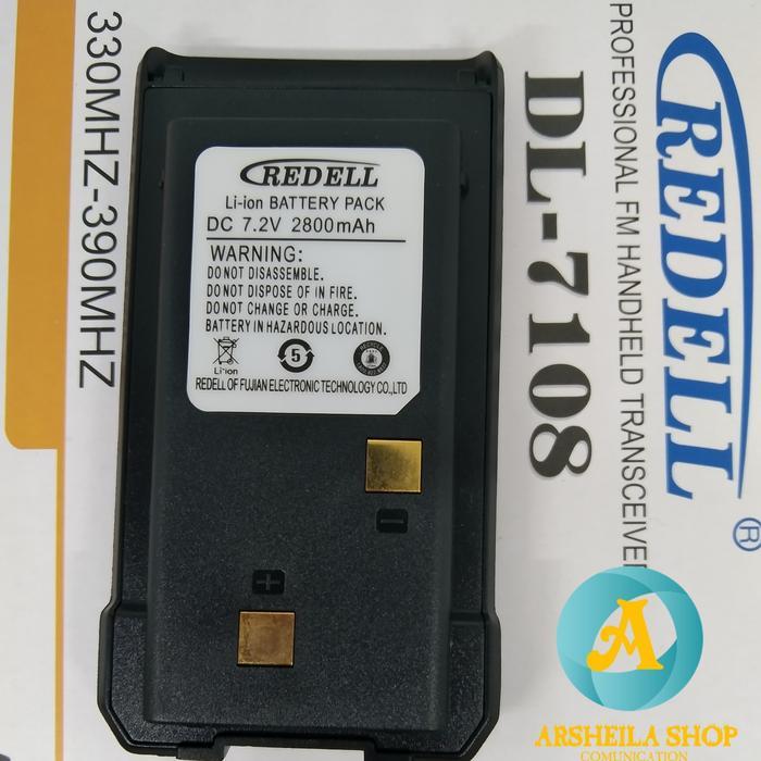 Batre HT Redel dl 7108 original