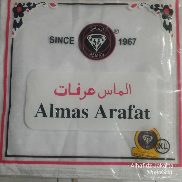 Sorban Almas Arafat Putih Polos Surban Almas Arafat Putih Polos