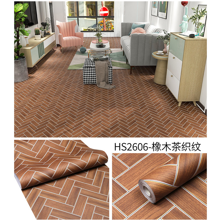 Wallpaper Lantai Stiker Dinding Dapur Wallpaper Kamar Mandi Tahan Air Bahan Tebal - ddsy0003