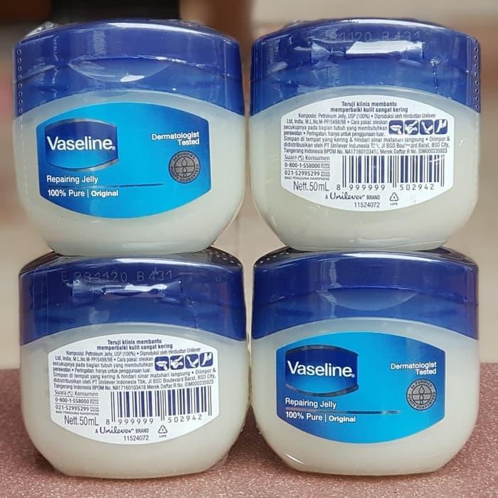 i0cc- Vaseline Repairing Petroleum Jelly 50Ml 50 Ml Original