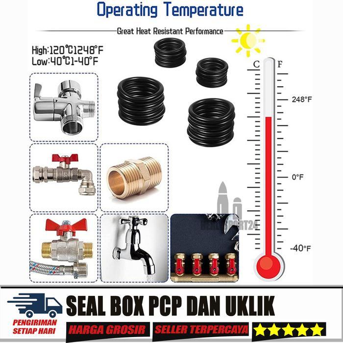 qzy1- Oring Seal Box Pcp Sil Box Pcp Seal Box Oring Pcp Seal Box Hitam Nbr