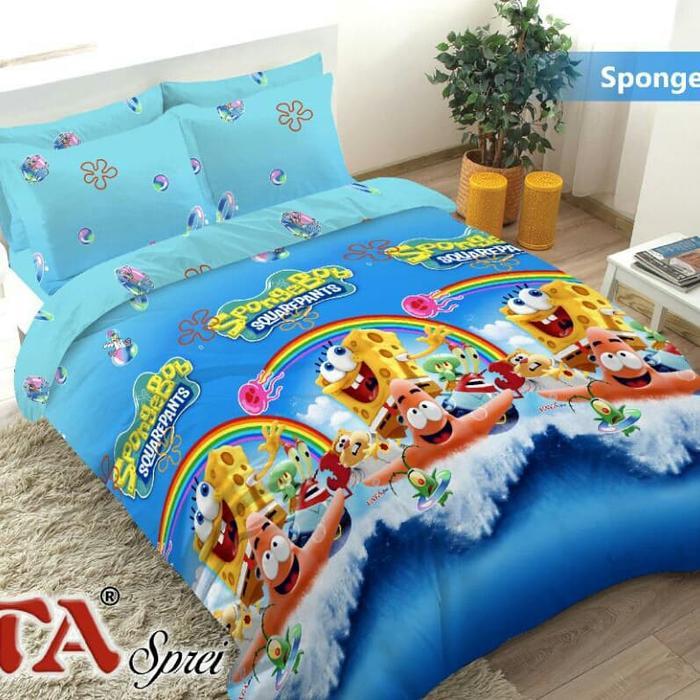 Bedcover Set King Fata Spongebob 180x200 cm