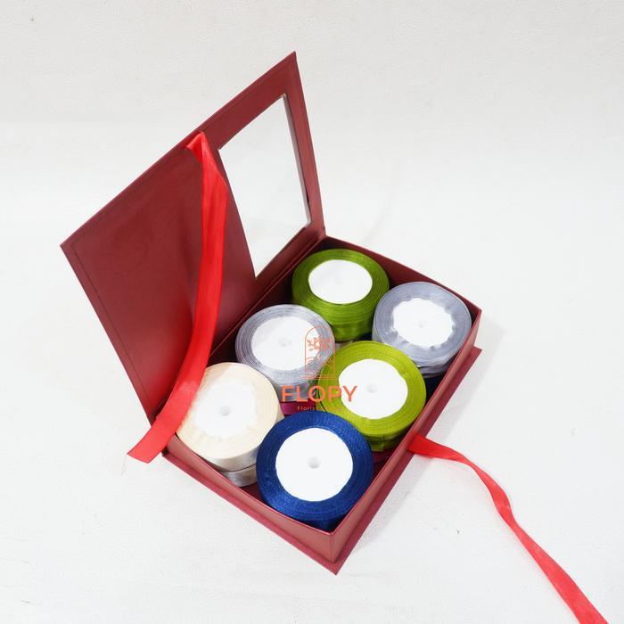 1sxa- Bloom Box Kotak Jendela Mika / Kotak Uang Money Box Hampers Kue