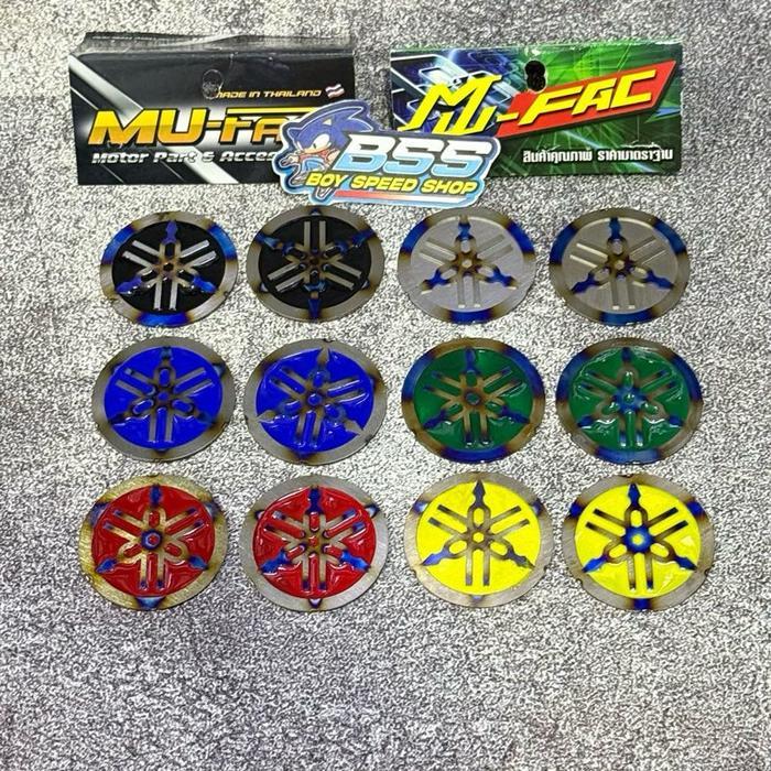 Logo Yamaha Xmax Titanium Burn