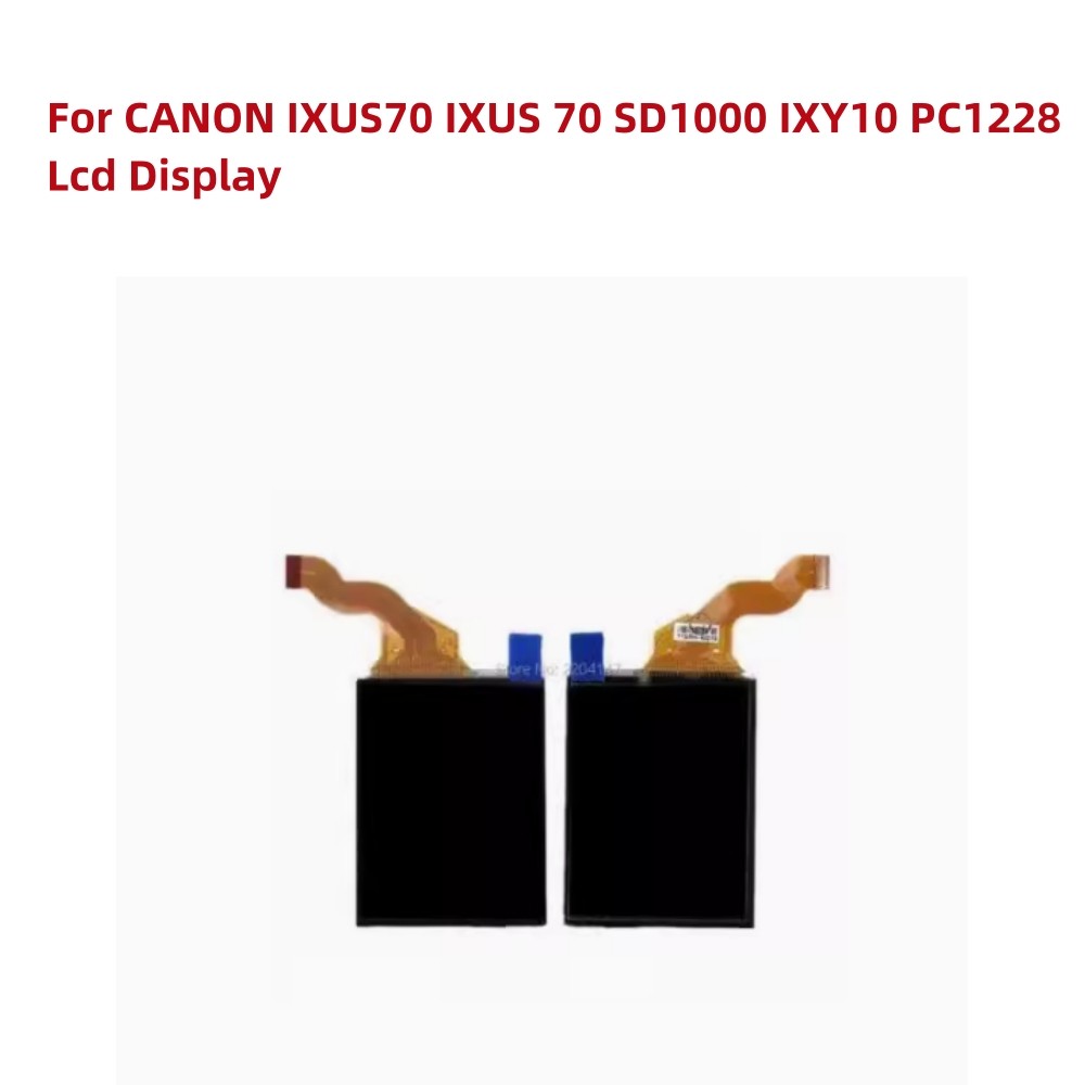Alideao-NEW LCD Display Screen For CANON IXUS70 IXUS 70 SD1000 IXY10 PC1228 Digital Camera Repair Pa