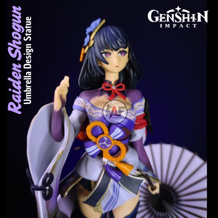 Statue Action Figure Genshin Impact Ayaka Kamisato , Ganyu , Keqing, Hutao , Yae Miko , Raiden