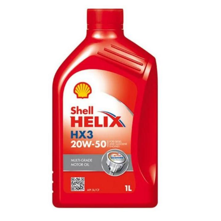ysr2- Oli Shell Helix Hx3 Sae 20W-50 1 Liter -62413