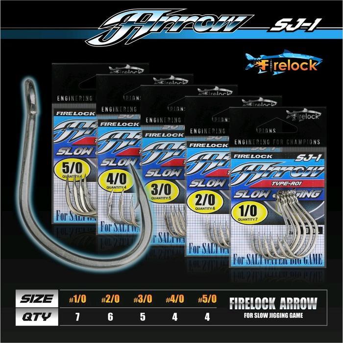 Kail JiggingKail PancingHook Jigging Firelock Arrow SJ-1 Slow Jigging