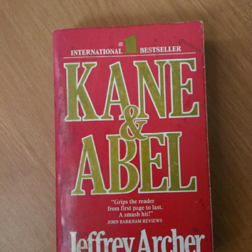 Novel Kane and abel Jeffrey Archer Bekas