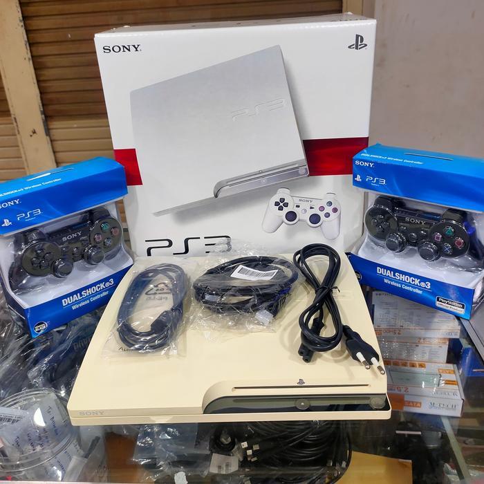 Sony Playstation Ps3 Slim Seri 30Xx Anti Ylod 500Gb Full Game + 2 Stik Wireless Controller Joystick