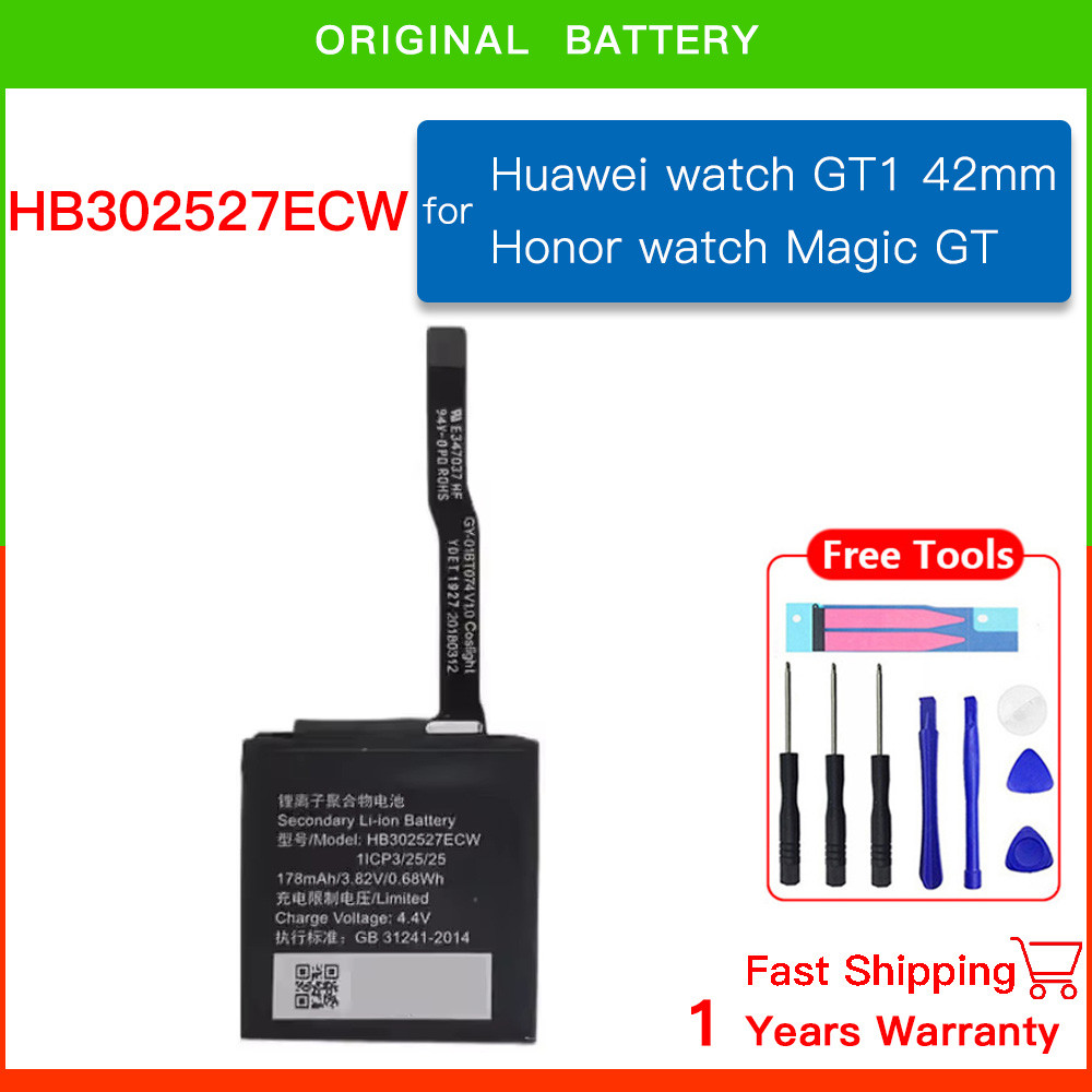 Genuine HB532729ECW Replacement Battery For Huawei Watch 1 2 3 GT 1 2 3 4 PRO 41mm 42mm 46mm