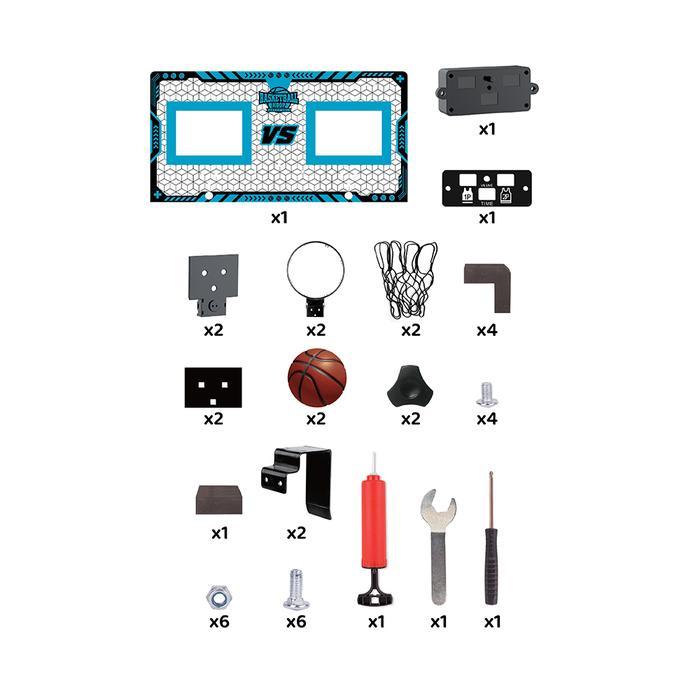 MPC - PASO SET DUAL ELECTRIC SCORING BOARD BASKETBALL - MIX SET MAINAN ANAK PERMAINAN BOLA BASKET