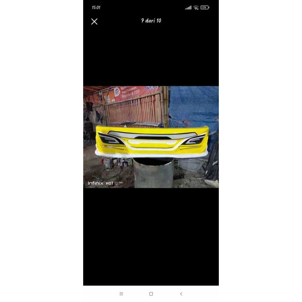 bemper model patrioot buat new cary truck canter NKR elef ragasa dyna umplung