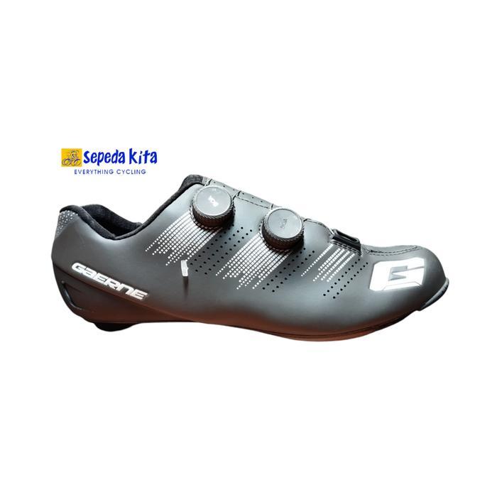 Gaerne G Chrono Carbon Shoes Matt Black - Sepatu Cleat Road Bike