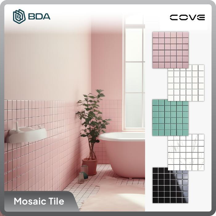 [] BDA Granite Tile Keramik Dinding Kamar Mandi Keramik Dinding Dapur Mosaic Tiles Keramik Mozaik