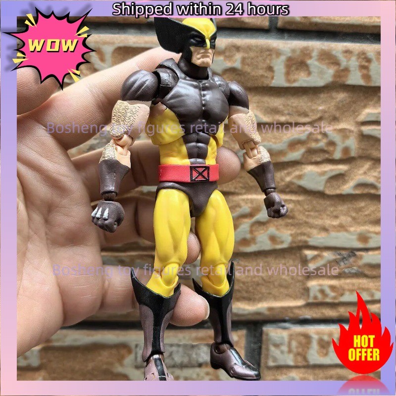 Genuine Ct Toys Mafex 096 X-Men Figure Mafex 138 Wolverine Action Figure Comic Version Figurine
