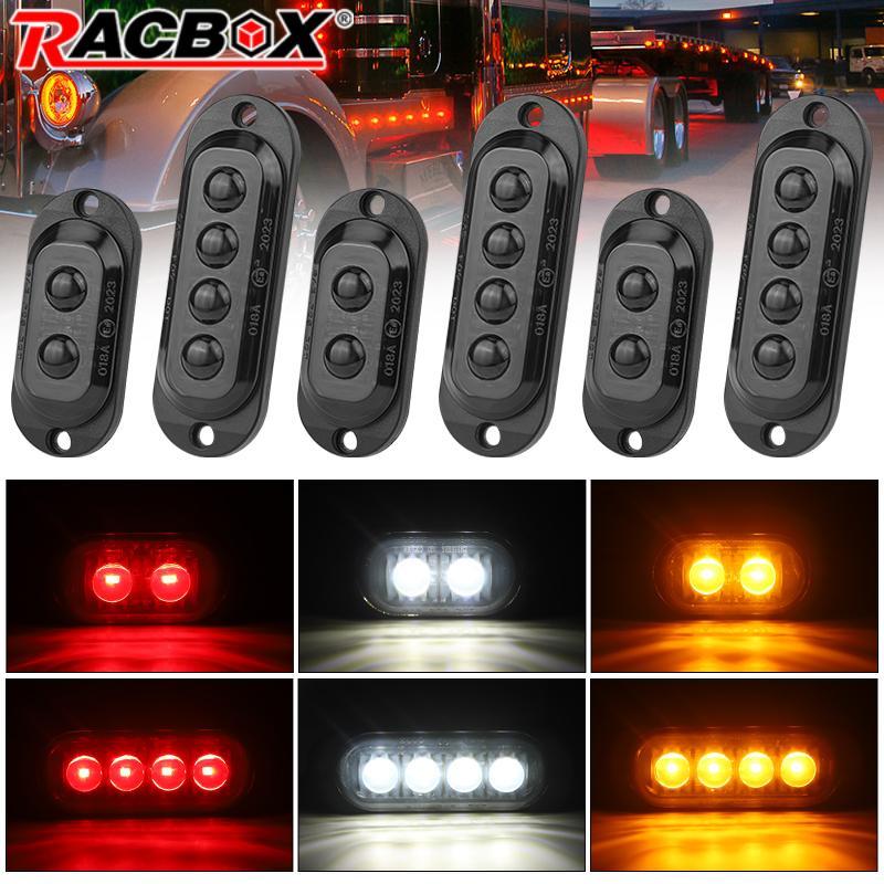 Truck Side Clearance Marker Lamp Warning Tail Lights LED Side Marker Lamp Indicator For Car Bus SUV