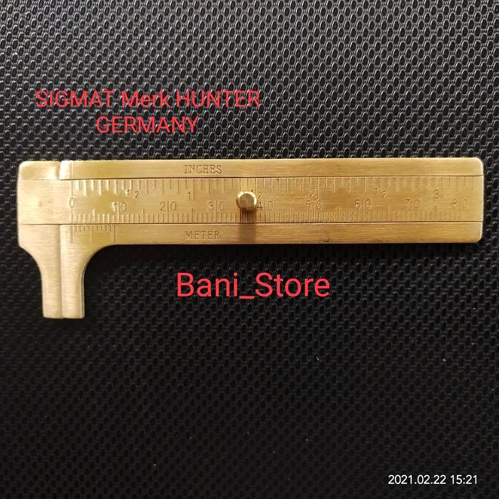NEW SERIES SIGMAT MINI KUNINGAN MADE IN GERMANY