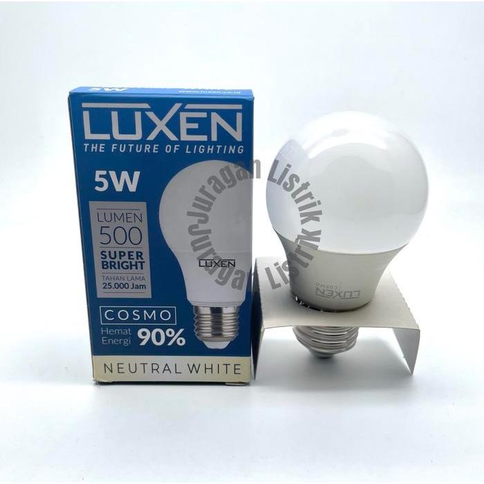 NEW!! LED BULB LUXEN 5W 5 W 5WATT 5 WATT