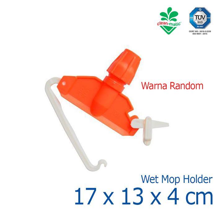 TERBARU Holder Industrial Wet Mop Lakop Pel Jepit penjepit 214549 Cleanmatic BISA GRAB