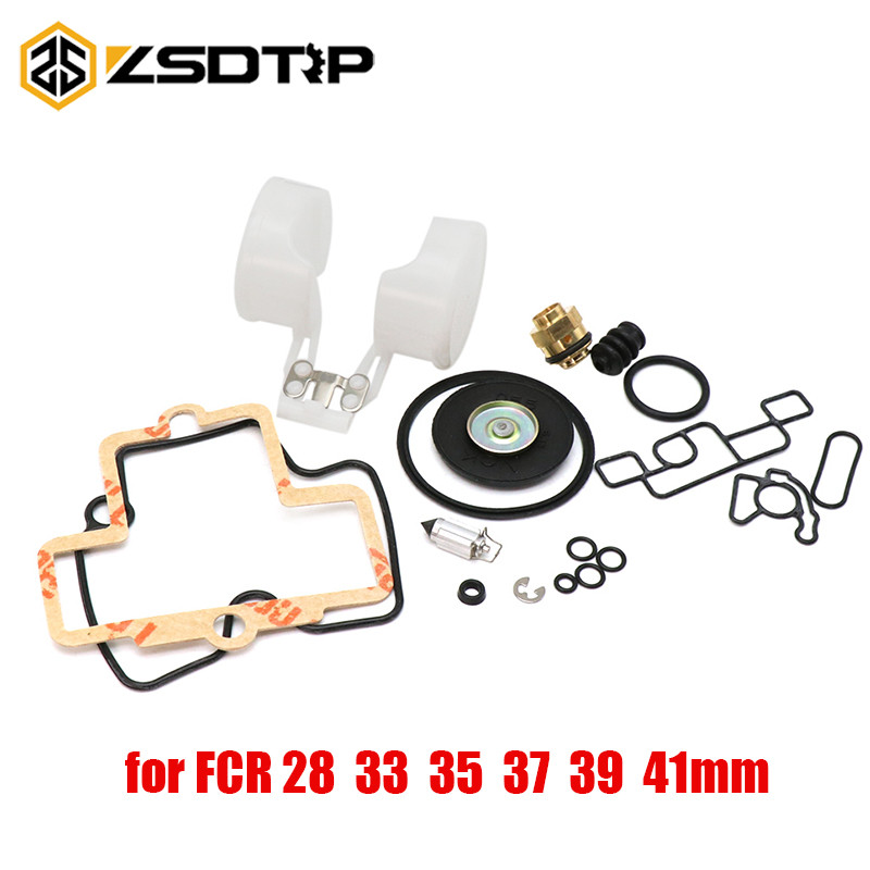 ZSDTRP Carburetor Repair Kit For Keihin FCR SX EXC FCR39 2001
