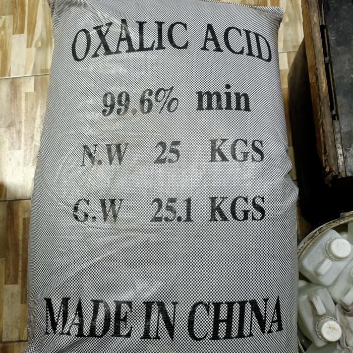 Oxalic Axid / Asam Oksalat / Osasir (25KG) pembersih marmer, keramik, TERLARIS