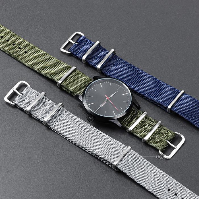 High Quality Soft Nylon Bracelet for Seiko Nylon Wristband for Military Strap for Omega Universal