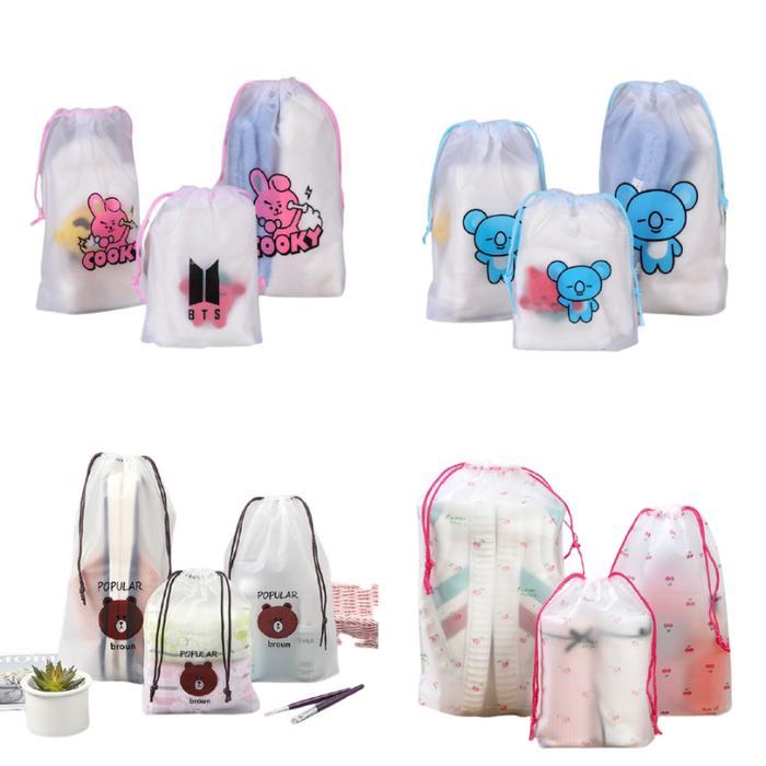 OBRAL MGM 235 COD Travel Organizer Tas Kosmetik Makeup Tas Anti Air
