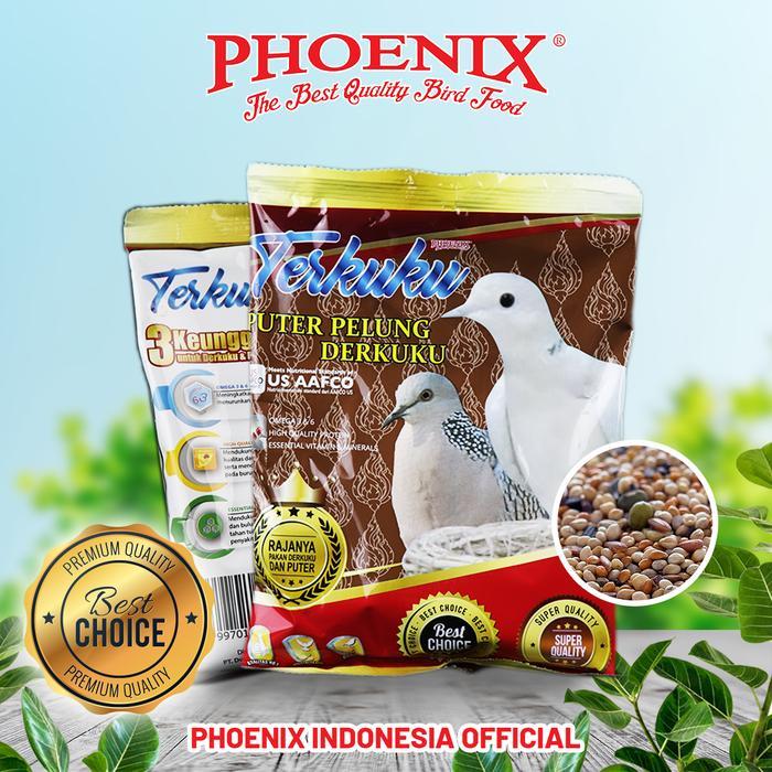 PHOENIX TERKUKU Pakan Terkuku Untuk Derkuku Puter Pelung Phoenix MILLET PUTIH MERAH