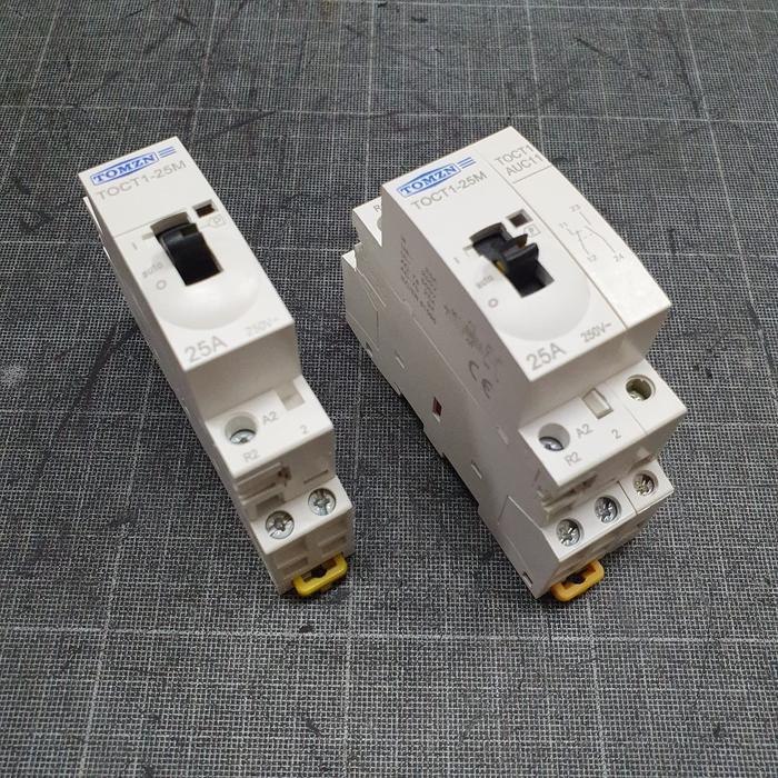 Ac 230V Manual Control Contactor 25A 63A Tomzn Toct1-25M 63M