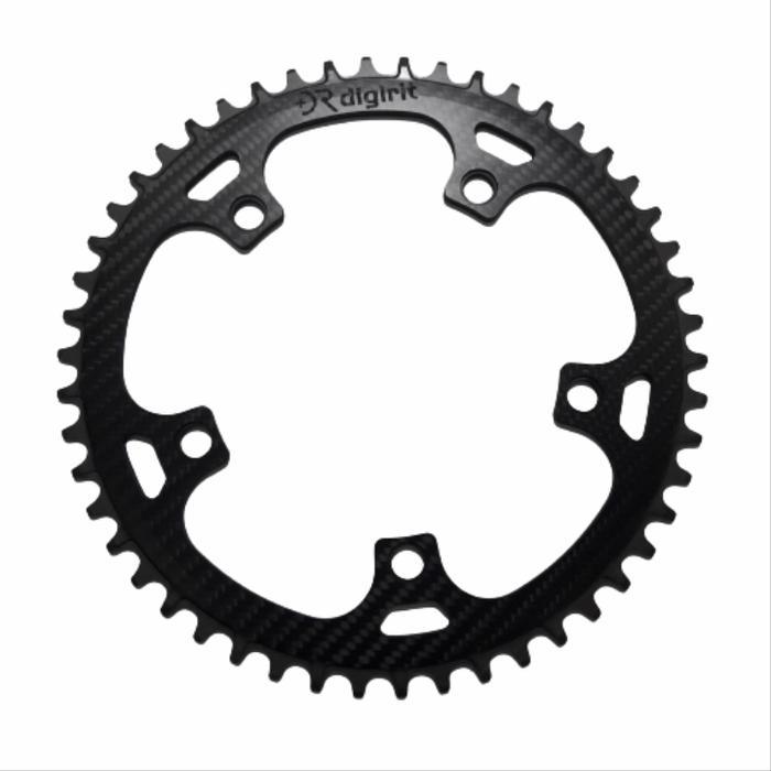 DIGIRIT CARBON CHAINRING 50T BCD130 LIGHTWEIGHT