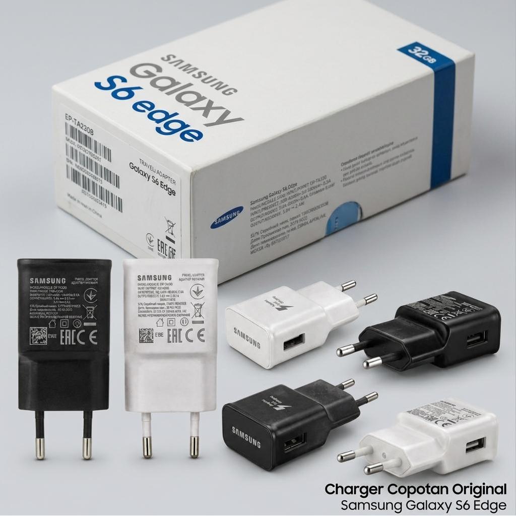 Adaptor Cas Samsung EP-TA200 Ori Second 15W 9V 1.67A Fast Charging Original Galaxy S6 Edge Charger S