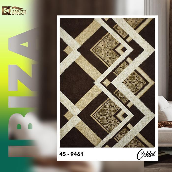 [Karpet Direct] Ibiza Karpet (Coklat) 167x225 cm - Kode 45-9461