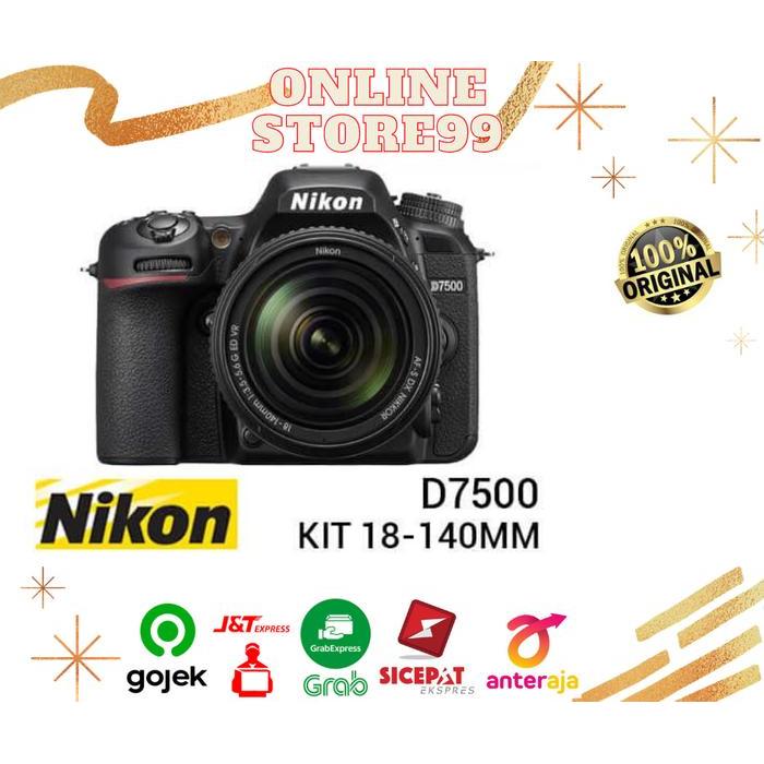 Nikon Dslr D7500 Kit 18-140 Vr. Terbaru 