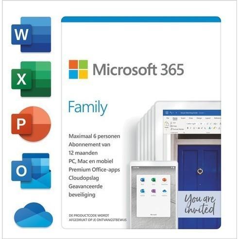 Microsoft Office 365 Family Original 5 Device 1 TB