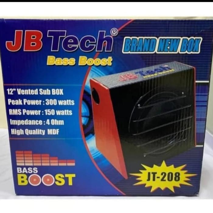 // Subwoofer Aktif Basstube 12" Jb Tech Jt-208 Bassbox 12" Jb Tech Jt208 //