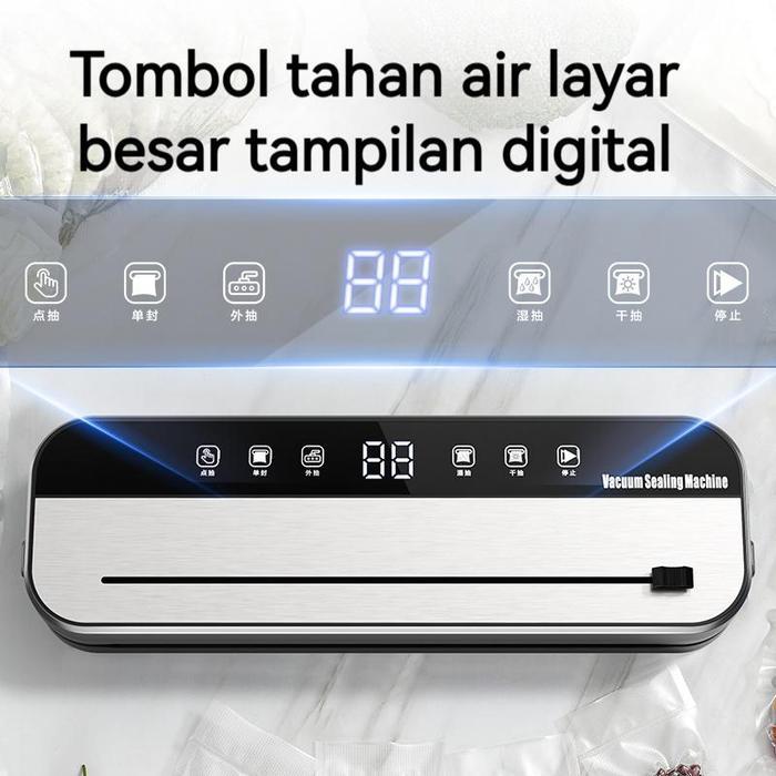 Cod Vacuum Sealer Makanan Vacuum Sealer Makanan Basah Dan Kering Vacuum Sealer Frozen Food Penyegel